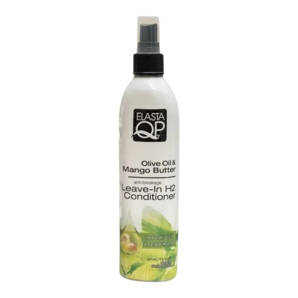 Elasta QP Olive Oil & Mango Butter Leave-In H2 Conditioner 8 oz Spray
